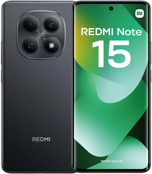 Movil xiaomi redmi note 15 6gb 128gb 6.77 pulgadas negro
