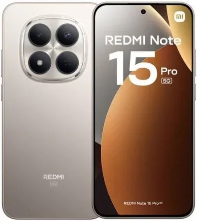Smartphone Xiaomi Redmi Note 15 Pro 8GB/ 512GB/ 6.83"/ 5G/ Titanio