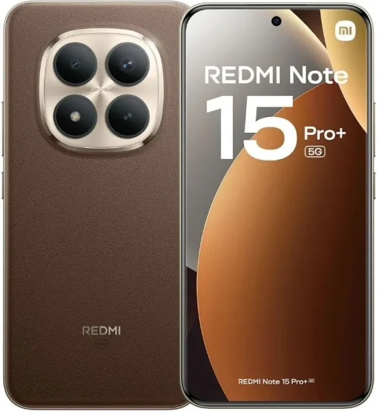 Smartphone Xiaomi Redmi Note 15 Pro Plus 12GB/ 512GB/ 6.83"/ 5G/ Marrón