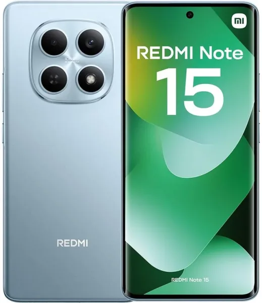 Smartphone Xiaomi Redmi Note 15 8GB/ 256GB/ 6.77"/ Azul Glaciar