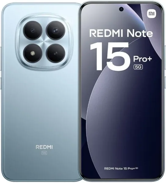 Smartphone Xiaomi Redmi Note 15 Pro Plus 8GB/ 256GB/ 6.83"/ 5G/ Azul Glaciar
