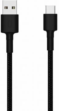 Cable USB 2.0 Xiaomi SJV4109GL USB Macho - USB Tipo-C Macho/ 1m/ Negro