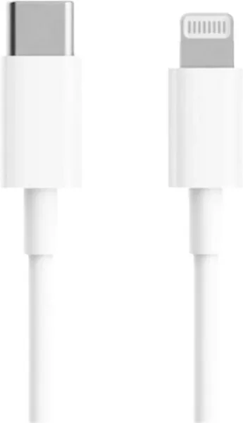 Cable USB 2.0 Tipo-C Lightning Xiaomi BHR4421GL/ USB Tipo-C Macho - Lightning Macho/ Hasta 18W/ 480Mbps/ 1m/ Blanco