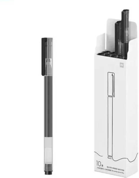 CAJA DE BOLIGRAFOS DE TINTA DE GEL Mi HIGH-CAPACITY 10 UDS NEGRO XIAOMI