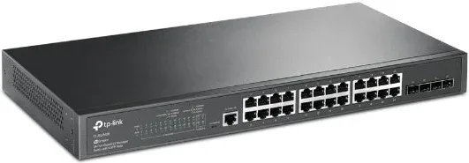 TP-LINK JETSTREAM SWITCH 24 PORT 10/100/1Gbit RACK + 4 SFP