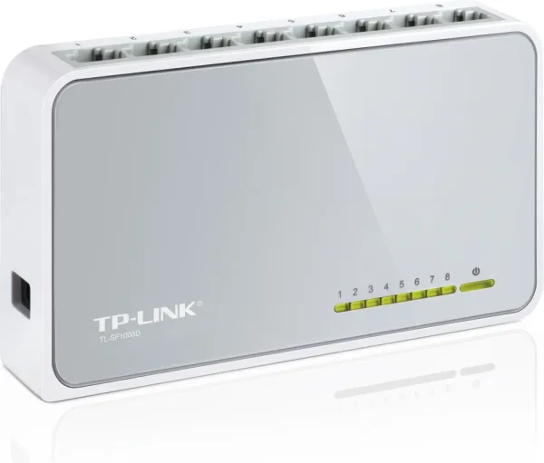 Switch TP-Link 8P 8 Puertos/ RJ-45 10/100
