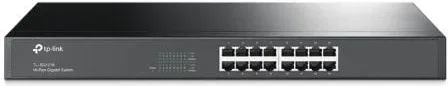 Switch 16 puertos 10 - 100 - 1000 rack 19 pulgadas tp - link