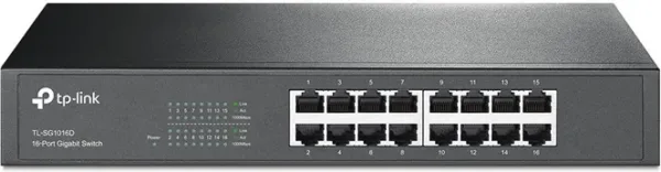 Switch 16 puertos Gigabit de Sobremesa/Rack