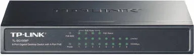 Switch TP-Link TL-SG1008P 8 Puertos/ RJ-45 10/100/1000 PoE