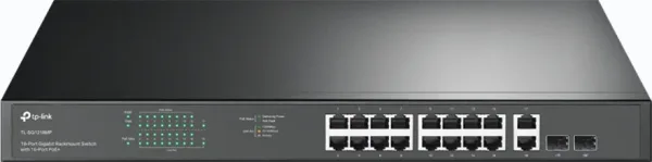 Switch TP-Link TL-SG1218MP 20 Puertos/ RJ-45 10/100/1000 PoE+/SFP