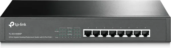 Switch TP-Link TL-SG1008MP 8 Puertos/ RJ-45 10/100/1000 PoE
