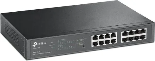 Switch TP-Link TL-SG1016PE/ 16 Puertos/ RJ45 10/100/1000/ PoE+