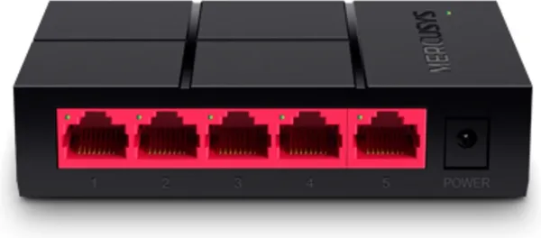 Switch mercusys ms105g 5 puertos -  10 - 100 - 1000mbps -  rj45