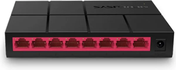 Switch mercusys ms108g 8 - puertos -  10 - 100 - 1000mbps -  rj45