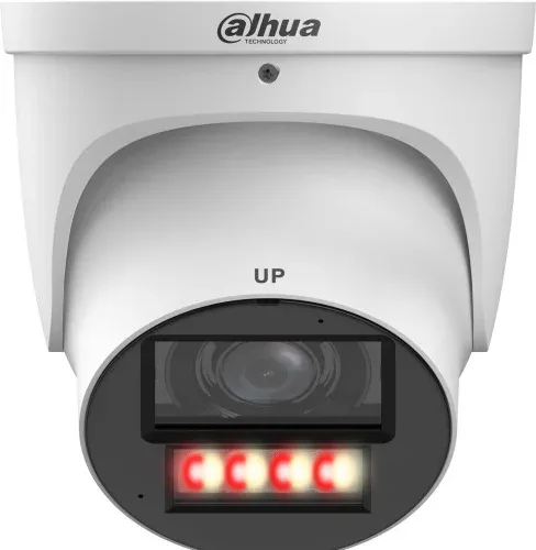Dh-Ipc-Hdw5659Hp-Ase-Pv-0280B-Pro: Dahua Camara IP Turret Wizmind 5 Wizcolor Xinghan 6Mp, Lente Fija 2.8Mm, Ir 60M/Luz Calida 50M, Wdr 140Db, Acupick, Smd, Audio, Alarma, Disuasion Activa, PoE+/Epoe, Ip67, Ik10