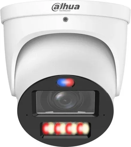 Dh-Ipc-Hdw3649Hp-Zas-Pv-2712-Pro: Dahua Camara IP Turret Wizmind Xinghan 6Mp, Lente Motorizada 2.7-12Mm, Ir/Luz Blanca, Wdr, Audio, Alarma, Smd, Acupick, Disuasion Activa, PoE+, Ip67
