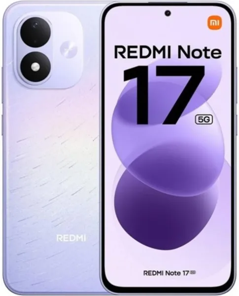Smartphone Xiaomi Redmi Note 17 6GB/ 128GB/ 6.99"/ 5G/ Púrpura