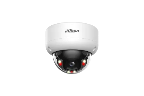 (Dh-Ipc-Hdbw3449Ep-As-Il-0280B) Dahua Camara IP Mini Domo Antivandalico Serie 3, 4Mp, Ir 40M, Ip67, Ik10, PoE, Smart Dual Light, Xinghan, Acupick, Microfono Incorporado, Fija 2.8Mm