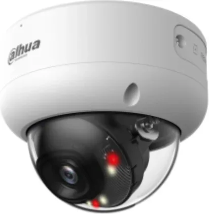 Dh-Ipc-Hdbw3449Ep-S-Il-0280B: Dahua Camara IP Domo Antivandalico Wizsense Xinghan 4Mp, Lente Fija 2.8Mm, Smart Dual Light 40M, Wdr 120Db, Smd 4.0, Microfono, microSD Hasta 256GB, Onvif, PoE, Ip67, Ik10