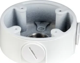 Dh-Pfa13A-E: Dahua Caja de Conexiones para Camara, Aluminio, Diametro 96.7X37.2Mm, Rosca G3/4", Carga 3Kg, Peso 0.17Kg, Color Blanco, -40°C a +60°C