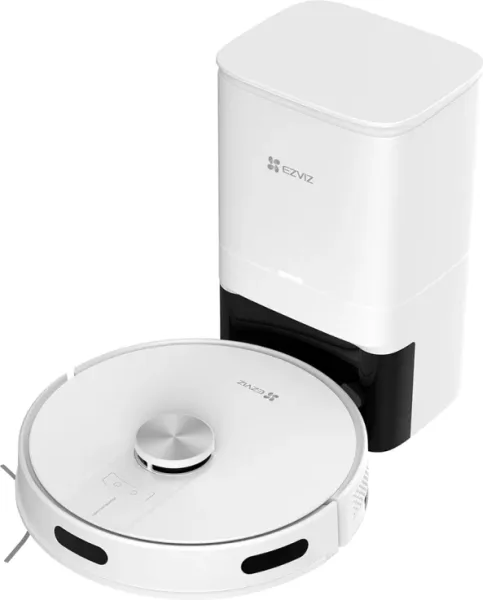 Ezviz Robotaspiradora Re4P 2En1 Aspira-Pasa la Mopa Autolimpieza-Secado Mopa Bl