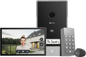 EZVIZ TP7 sistema de intercomunicación de video 17,8 cm (7") Negro, Gris