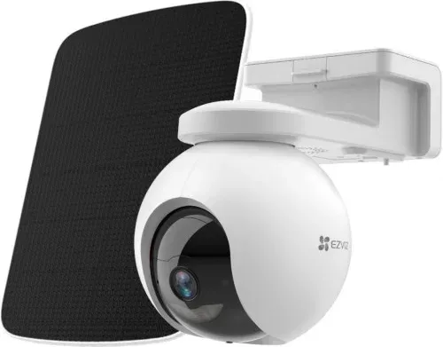 Ezviz Hb8 Pro Cámara a Batería Rotativa 4K Panel Solar Kit