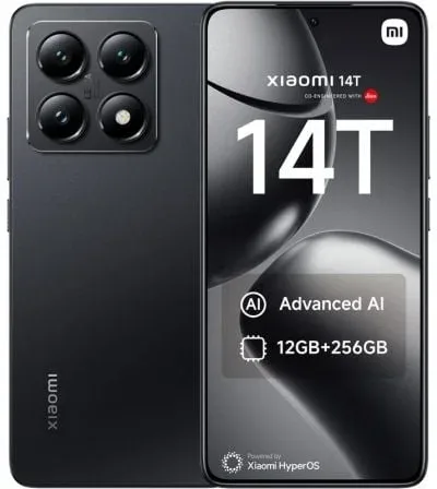 Smartphone Xiaomi 14T 12GB/ 256GB/ 6.67"/ 5G/ Negro