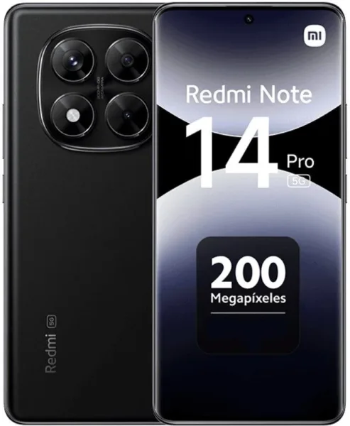 Smartphone Xiaomi Redmi Note 14 Pro 5G 6,67 12GB/512GB Midnight Black