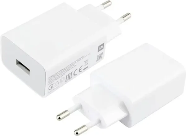 Cargador Pared Power Adapter USB-A 22.5W Blanco Xiaomi