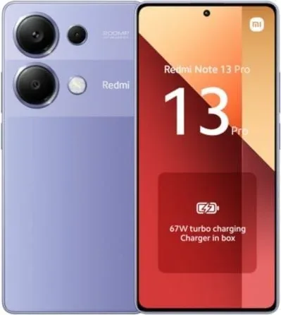 Smartphone Xiaomi Redmi Note 13 Pro NFC 8GB/ 256GB/ 6.67"/ Purpura