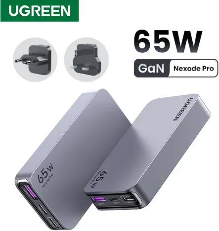 Ugreen Nexode Pro 65W GaN Travel Charger Interior