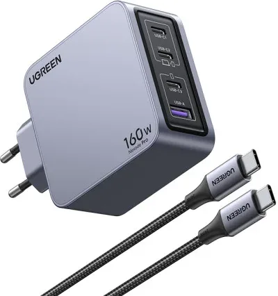 Ugreen 2Usba 2Usbc 65W Desktop Fast Charger