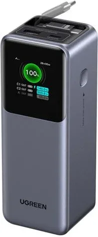 Ugreen 165W Power Bank With Retractable Cable