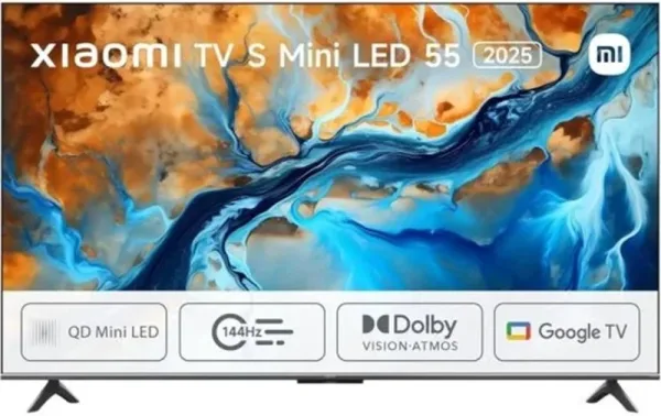 Xiaomi TV 55" S Mini LED 2025 4K Google TV 144hz