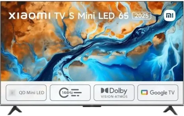 Xiaomi TV 65" S Mini LED 2025 4K Google TV 144hz