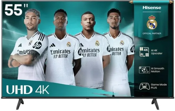 Tv hisense 55 pulgadas LED 4K UHD - 55a6q - smart tv