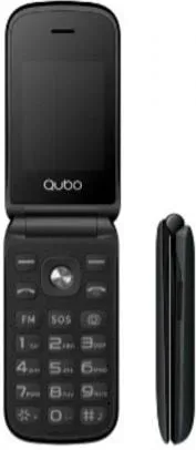Teléfono Móvil Qubo X-209 4G para Personas Mayores/ Negro
