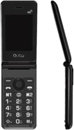 Teléfono Móvil Qubo X-28 4G para Personas Mayores/ Negro