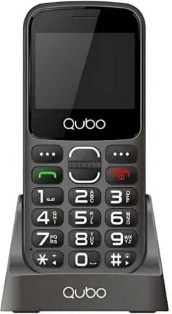 Teléfono Móvil Qubo X-230BKC 4G para Personas Mayores/ Negro
