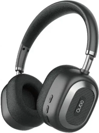 Auriculares Inalámbricos Qubo HD-100/ con Micrófono/ Bluetooth/ Negros