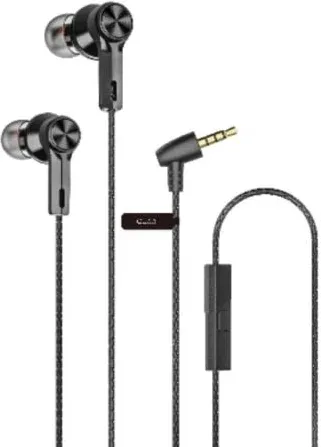 Auriculares Intrauditivos Qubo EB-100/ con Micrófono/ Jack 3.5/ Negros