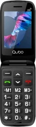 Teléfono Móvil Qubo P-221RD 4G para Personas Mayores/ Rojo