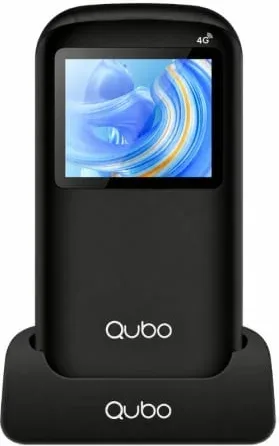 Teléfono Móvil Qubo P-190BKC 4G para Personas Mayores/ Negro