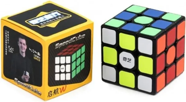 Cubo de rubik qiyi sail 3x3 w negro