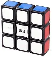 Cubo de rubik qiyi super floppy 3x3x1 bordes negros