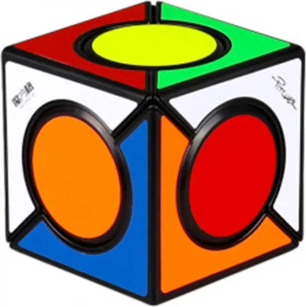 Cubo de rubik qiyi six spot negro