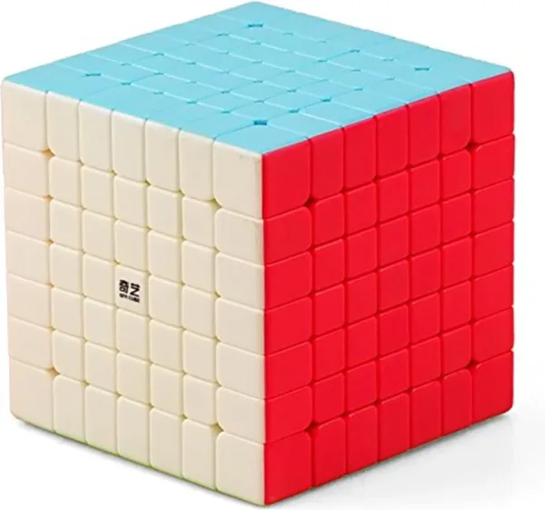 Cubo de rubik qiyi qixing s2 7x7 stickerless