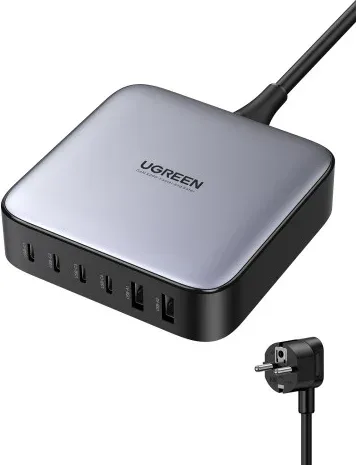 Ugreen Nexode Universal Negro, Gris Corriente alterna Carga rápida Interior