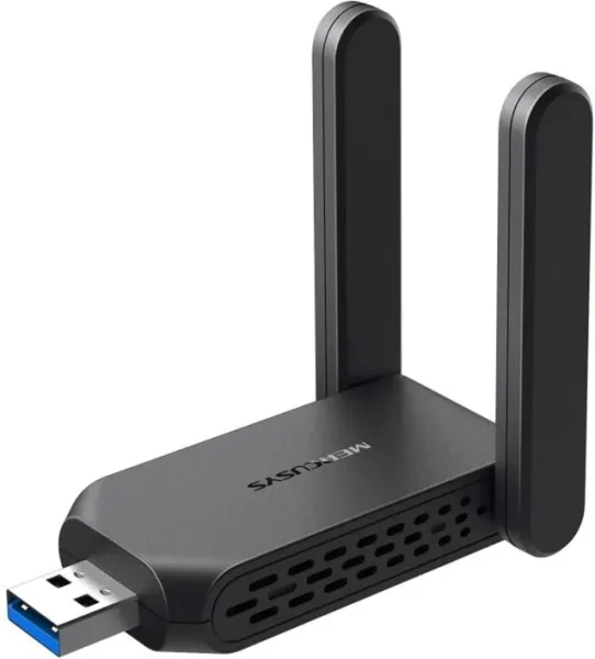 Adaptador WiFi USB tipo a mercusys ma32h ac1300 2 antenas